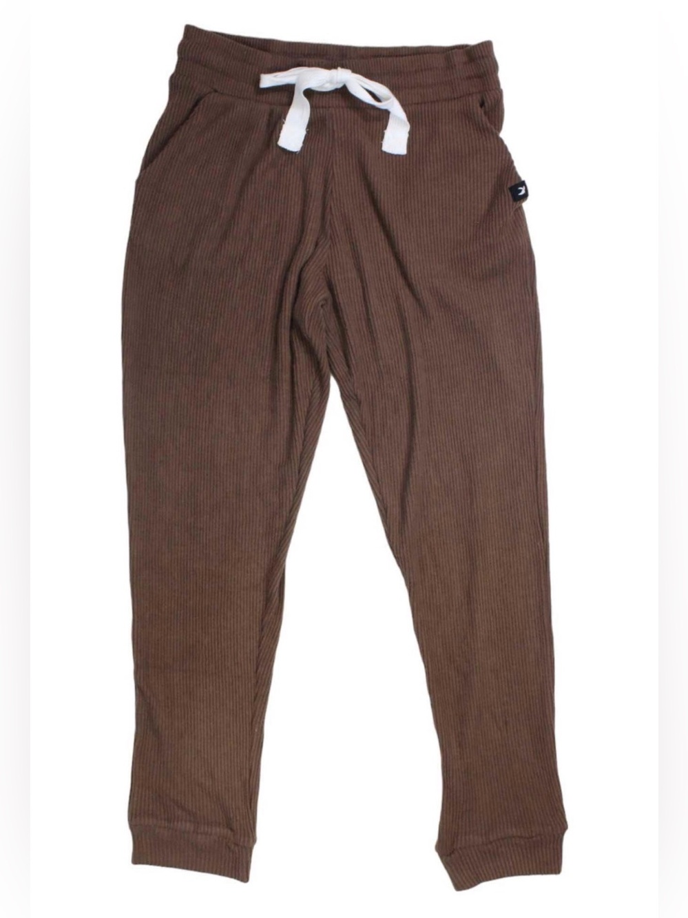 NWT Glyder Comfort 7/8 Jogger Ribbed Brown Sz Sm